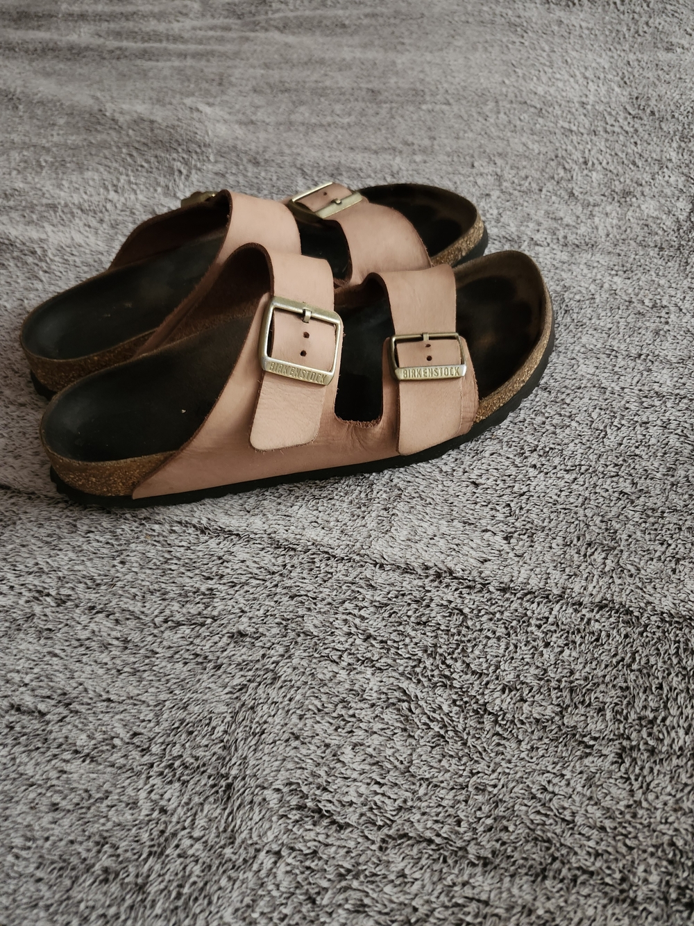 Birkenstock, Old Rose, 41 Soft Footbed, Narrow, Arizona, Premium Leather - Picture 10 of 11
